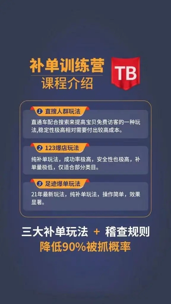 数据蛇淘宝2021最新三大补单玩法+稽查规则，降低90%被抓概率 - 网赚资源网-网赚资源网