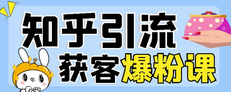 2022船长知乎引流+无脑爆粉技术：每一篇都是爆款，不吹牛，引流效果杠杠的 - 网赚资源网-网赚资源网