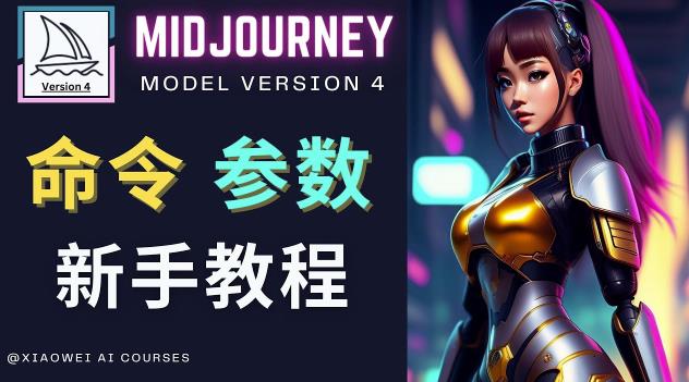 Midjourney新手入门教程，轻松创作顶级图像，命令参数-新手教程 - 网赚资源网-网赚资源网