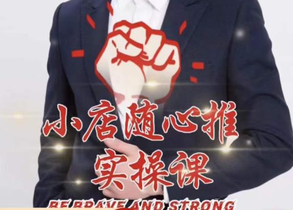 随心推线上课，小店随心推的投放逻辑，投放技巧，快速打标签 - 网赚资源网-网赚资源网