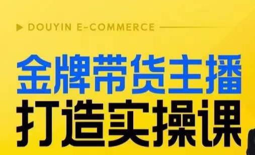 金牌带货主播打造实操课，直播间小公主丹丹老师告诉你，百万主播不可追，高效复制是王道！ - 网赚资源网-网赚资源网