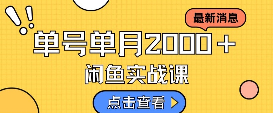 最新闲鱼日入500＋，虚拟资料变现喂饭级讲解 - 网赚资源网-网赚资源网