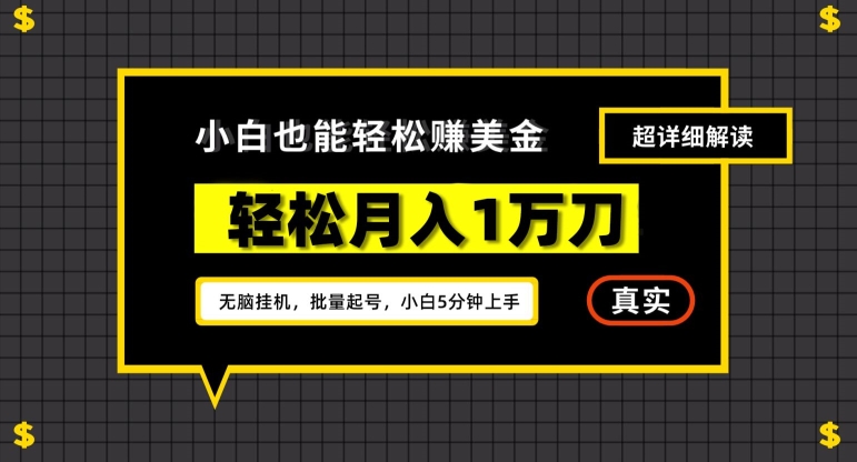 谷歌看广告撸美金2.0，无脑挂机，多号操作，月入1万刀【揭秘】 - 网赚资源网-网赚资源网