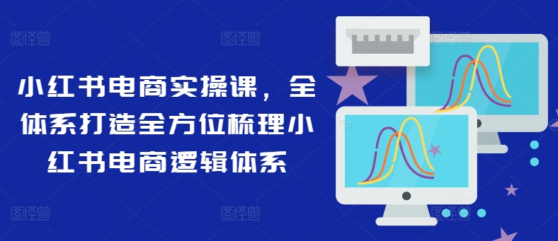 小红书电商实操课，全体系打造全方位梳理小红书电商逻辑体系 - 网赚资源网-网赚资源网