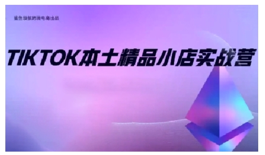 TikTok本土精品小店出海实战营，从入门到高阶，不止0-1! - 网赚资源网-网赚资源网