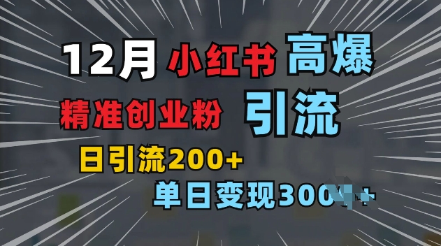 小红书一张图片“引爆”创业粉，单日+200+精准创业粉 可筛选付费意识创业粉【揭秘】 - 网赚资源网-网赚资源网