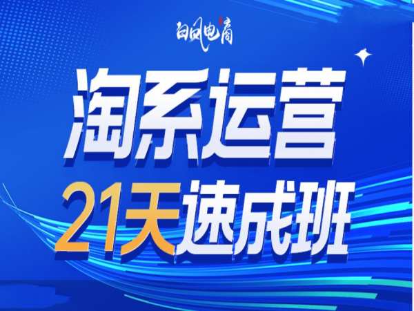 淘系运营21天速成班35期，年前最后一波和2025方向 - 网赚资源网-网赚资源网